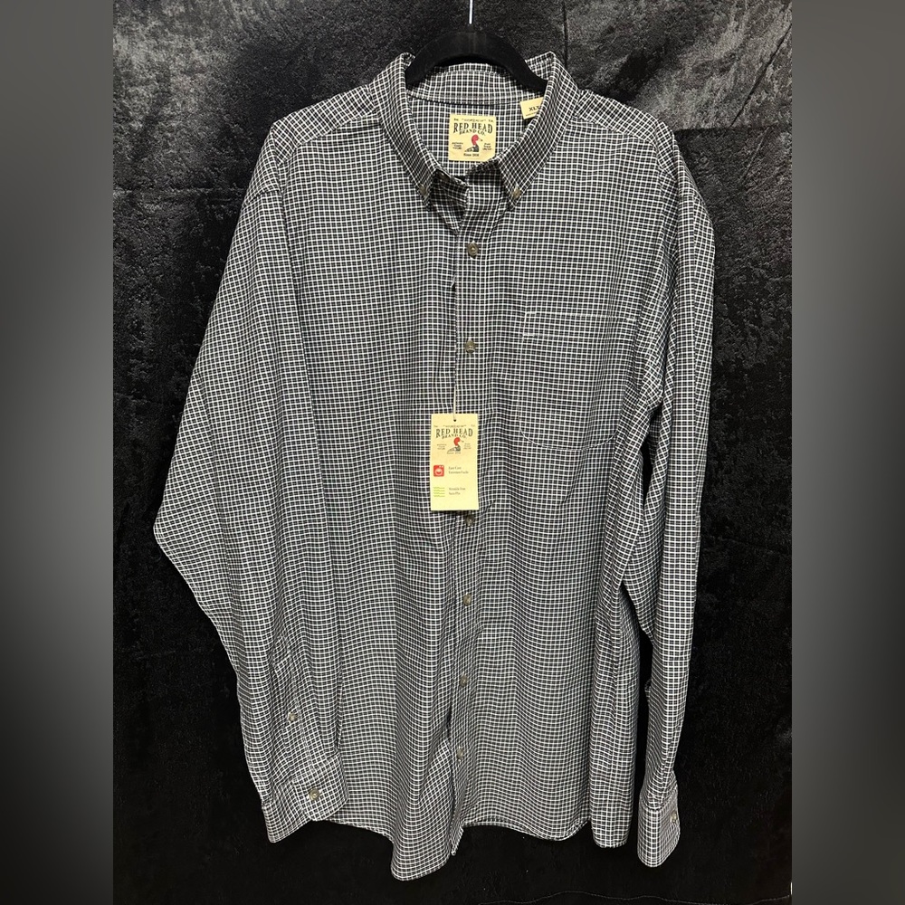 NWT Red Head Brand Co. Long Sleeve Button Down Size XLT